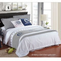 Hotel bedding set with 100% cotton satin